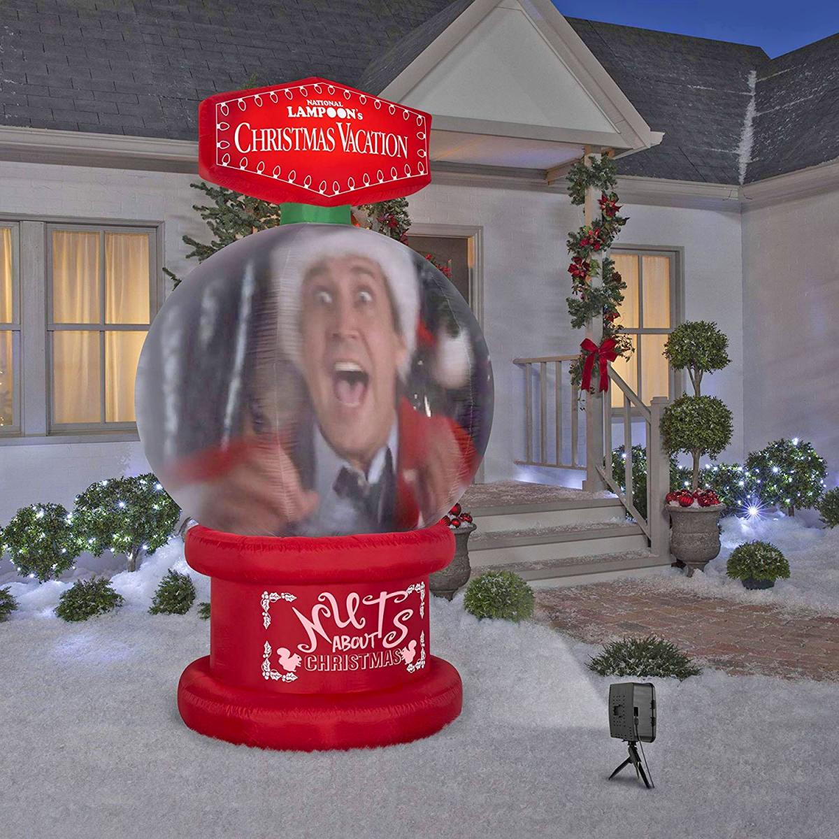 National Lampoons Christmas Vacation Snow Globe Inflatable