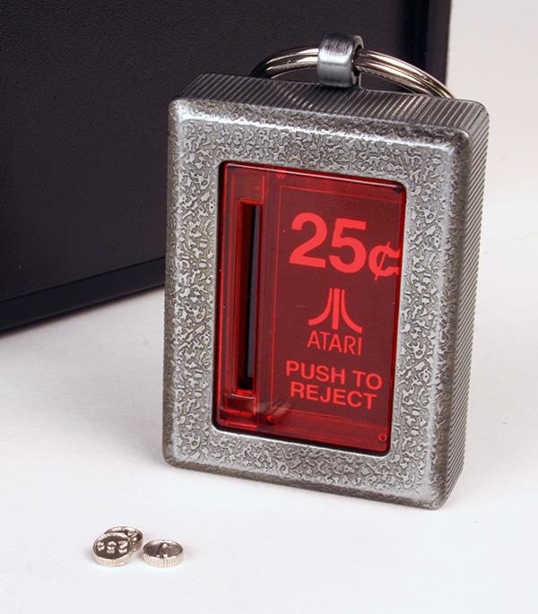 Insert Coin Arcade Key-Chain That Lights Up