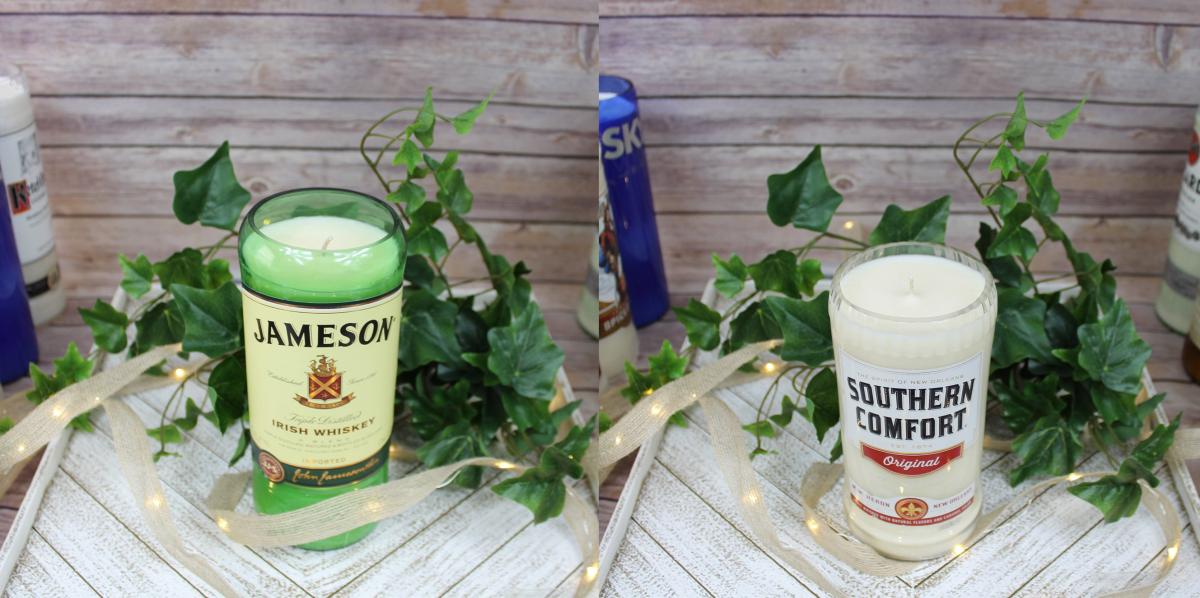 Jameson Whiskey Candle - Southern Comfort Candle - Candle that smells like booze