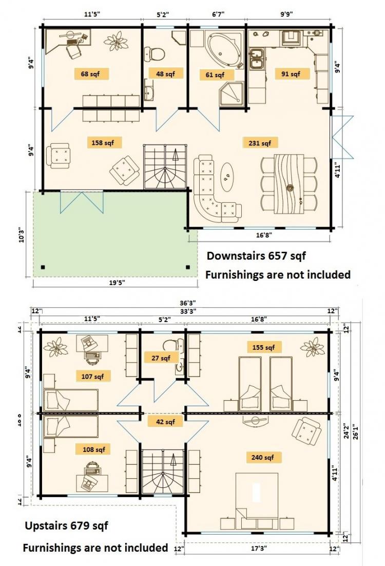 2-Story DIY Cabin Kit - Prefab cabin kits on amazon - Allwood log cabin kits2-Story DIY Cabin Kit - Prefab cabin kits on amazon - Allwood log cabin kits