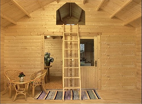 2-Story DIY Cabin Kit - Prefab cabin kits on amazon - Allwood log cabin kits
