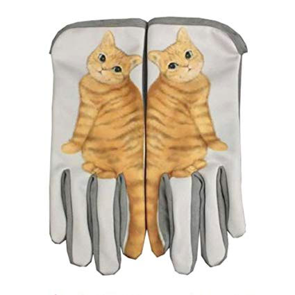Wagging Cat Tail Gloves