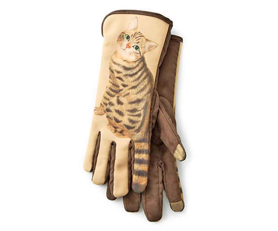 Wagging Cat Tail Gloves