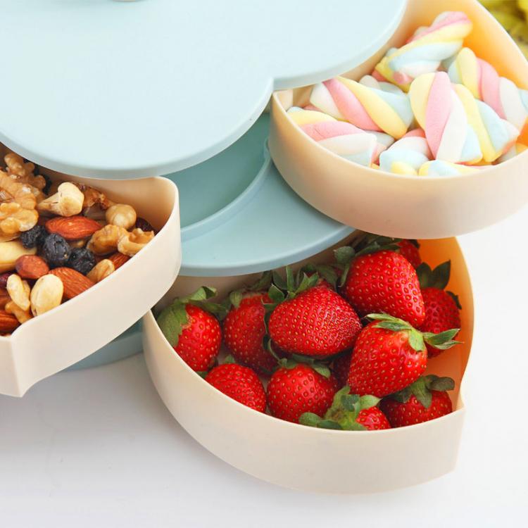 Flower Pedal Snack Holder 