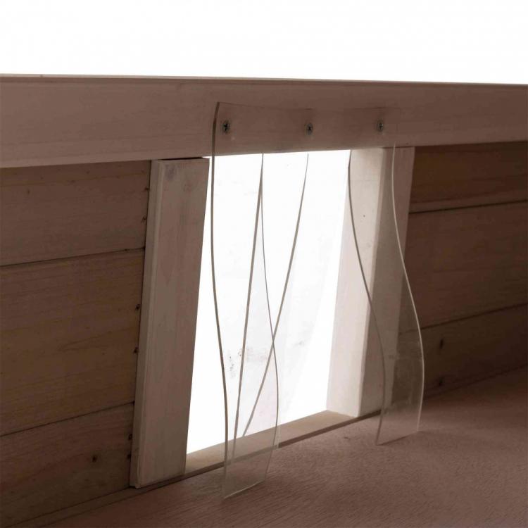 Luxury Cat Apartment - Outdoor cat house with balcony - Trixie natura Cat Home XXL - Gatsby Cat House