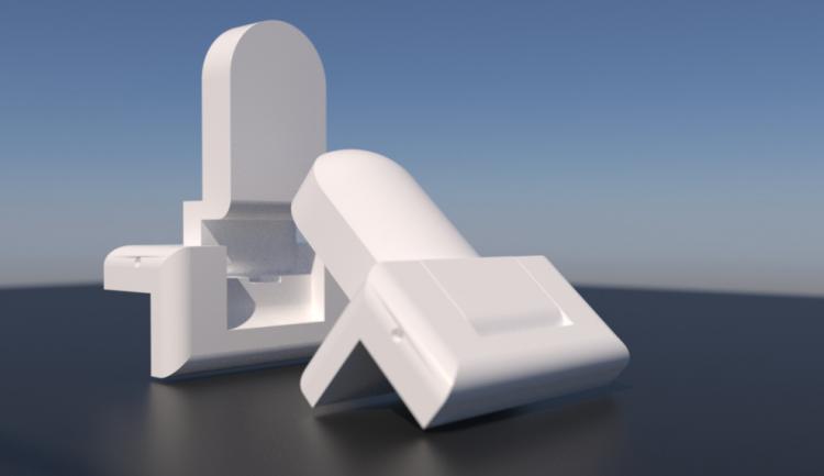 ZeNa Attachment - Instantly change toilet paper roll in 1 second