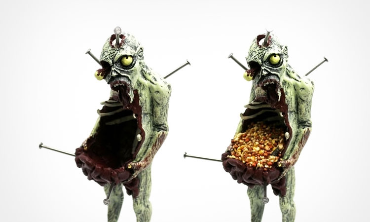 Zombie Bird Feeder
