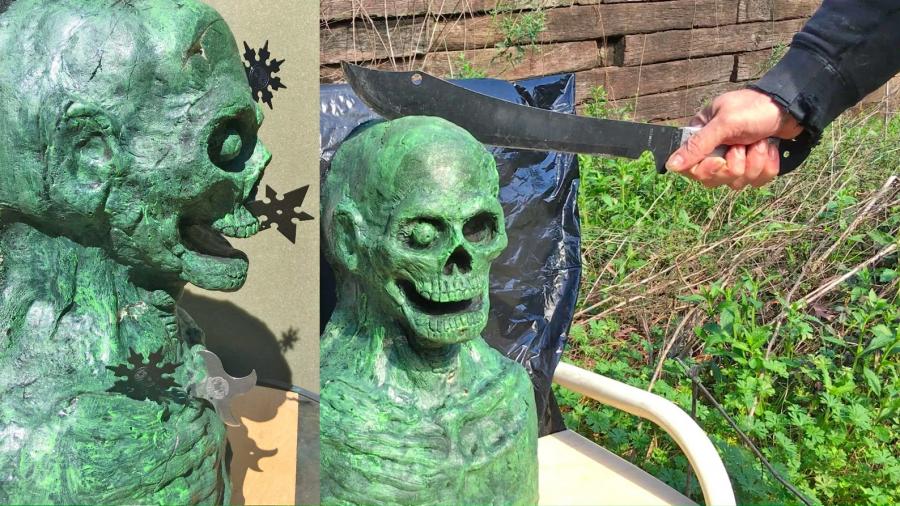 Zombie Head Archery Target