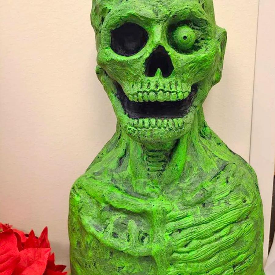 Zombie Head Archery Target