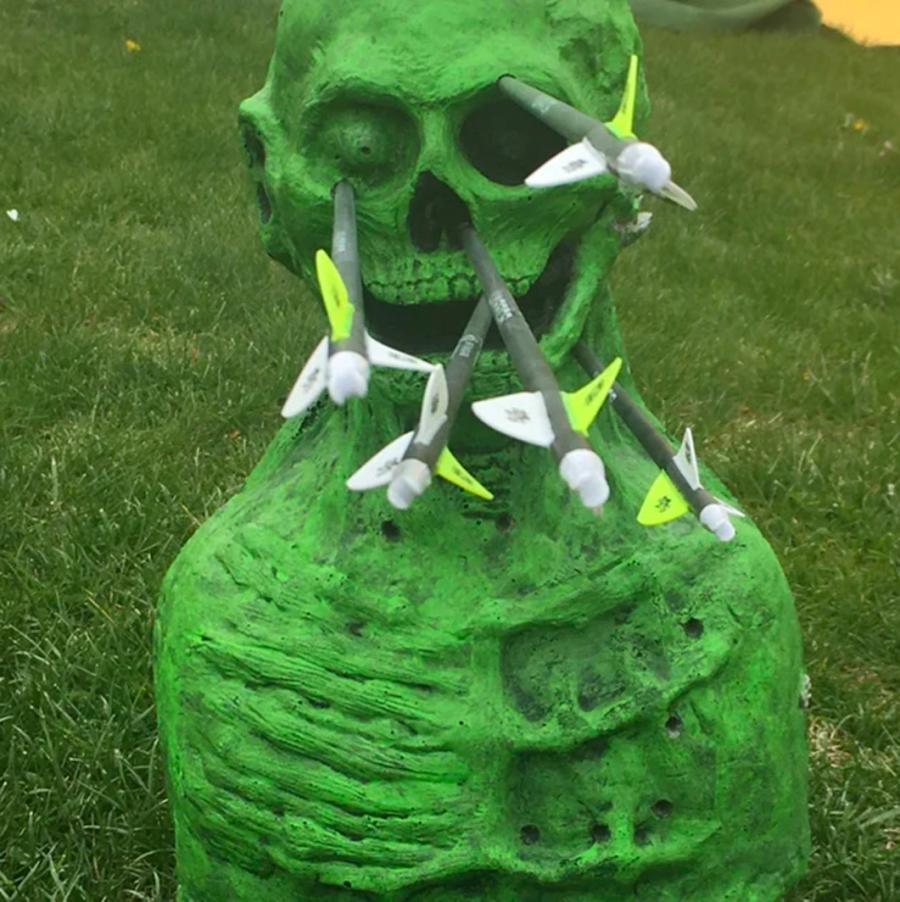 Zombie Head Archery Target