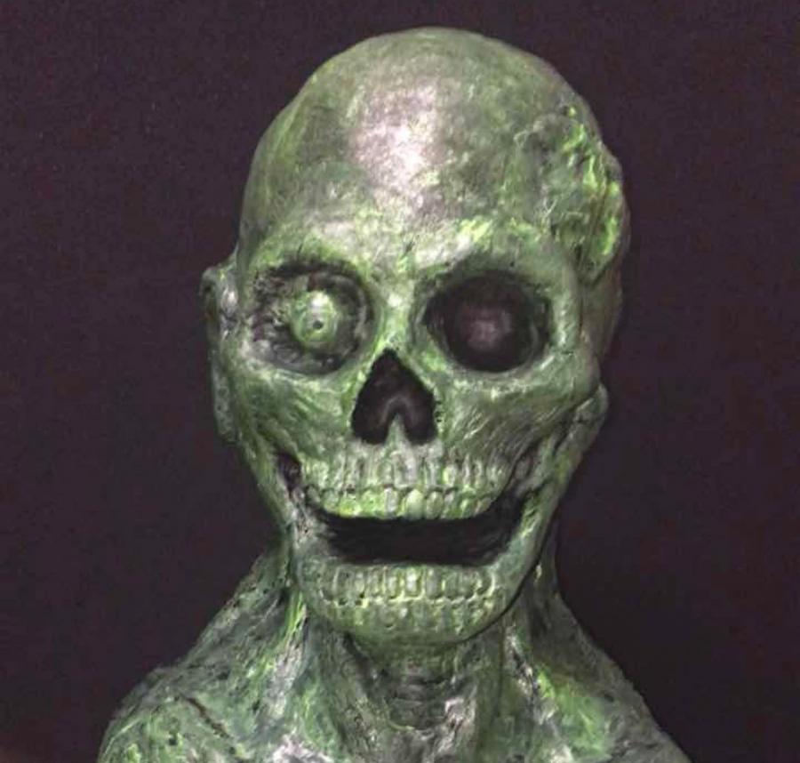 Zombie Head Archery Target