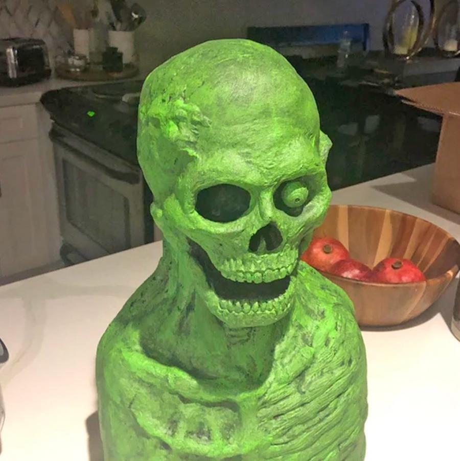 Zombie Head Archery Target
