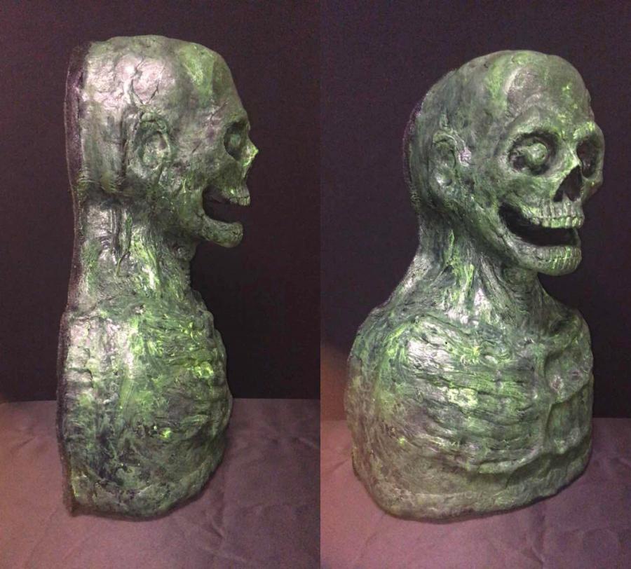 Zombie Head Archery Target