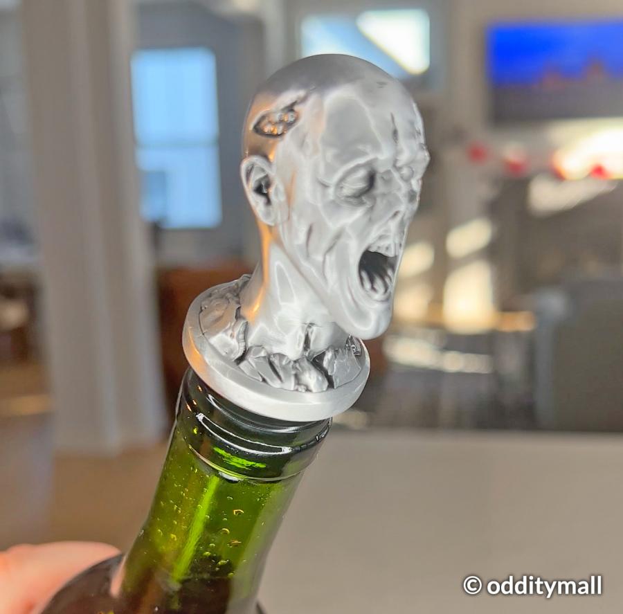 Zombie Head Wine Pourer