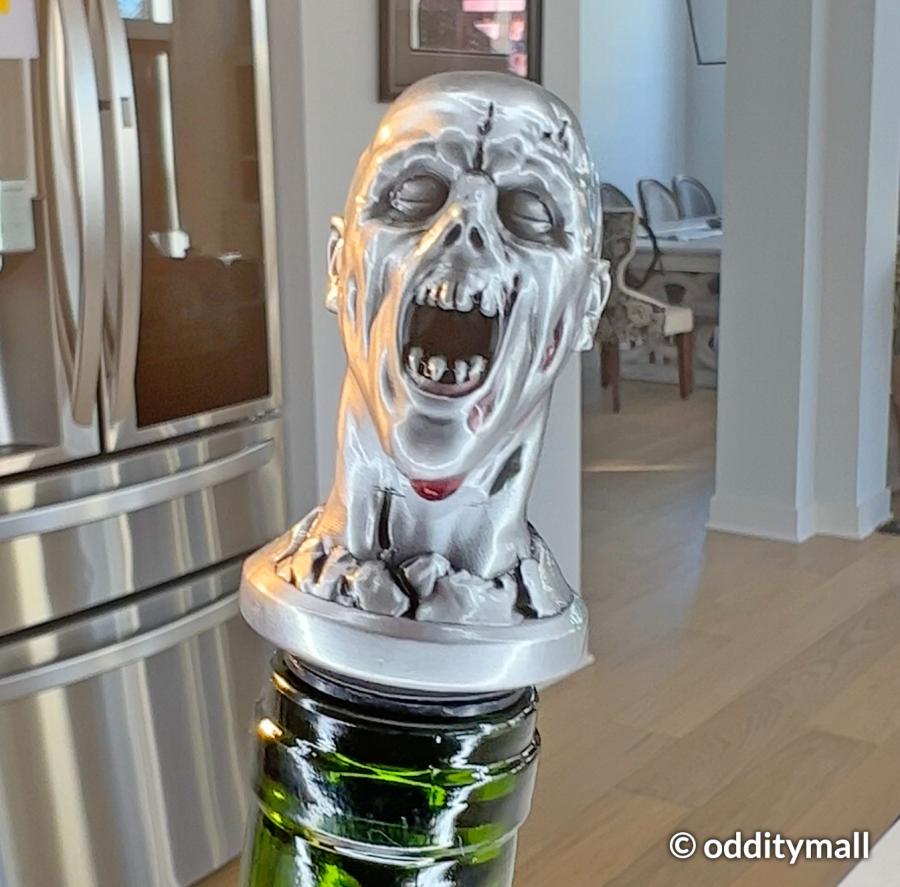 Zombie Head Wine Pourer