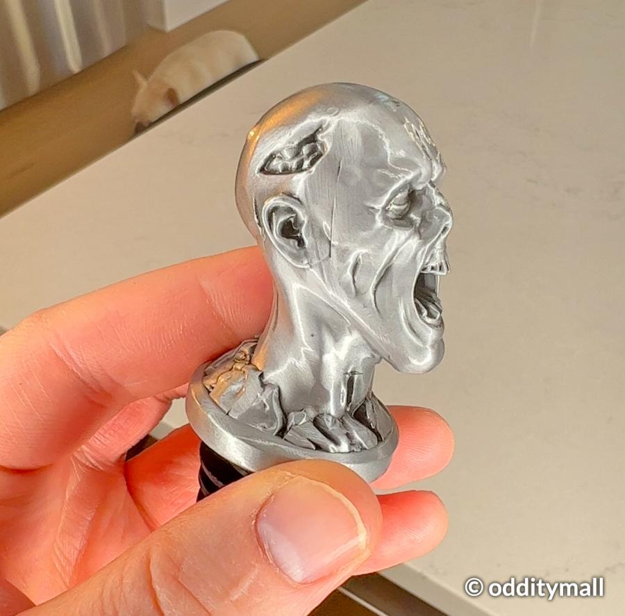 Zombie Head Wine Pourer