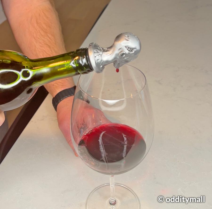 Zombie Head Wine Pourer