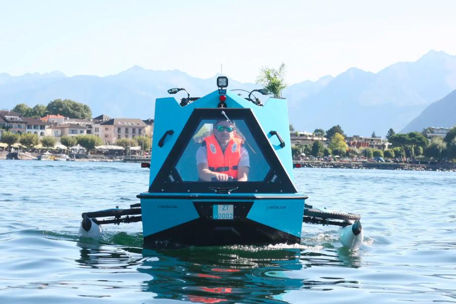 Z-triton Camper Boat Tricycle Hybrid