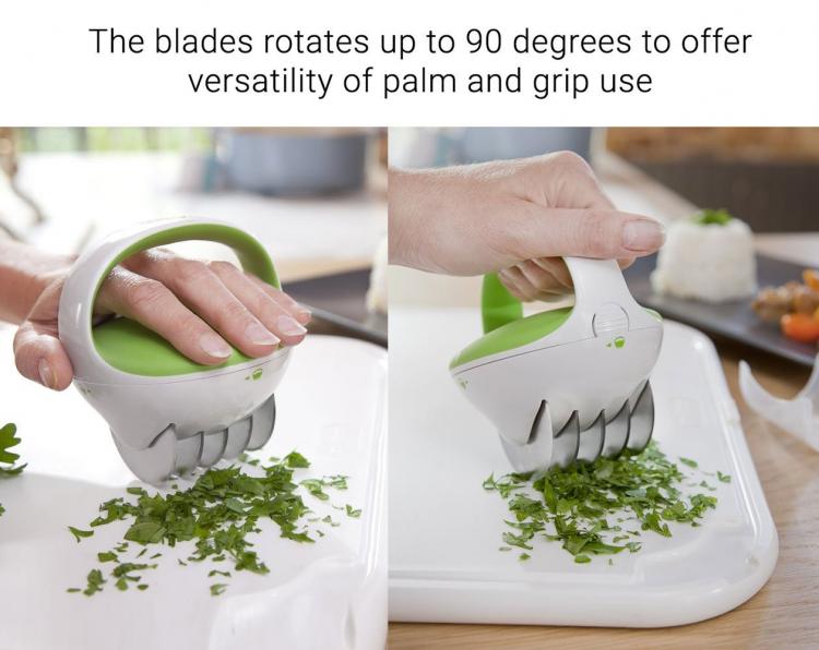 ZYLISS FastCut Herb Mincer - Roll over herbs kitchen tool