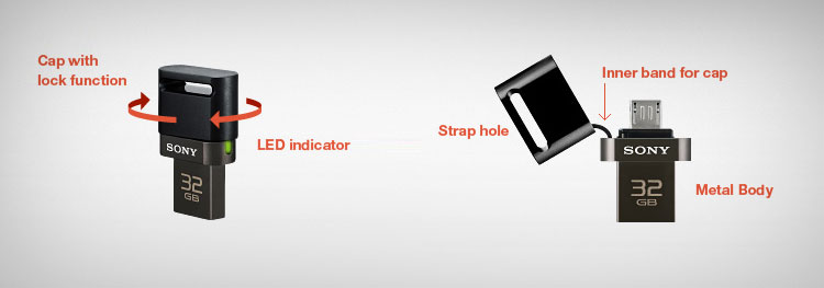 USB Flash Drive For Smartphones