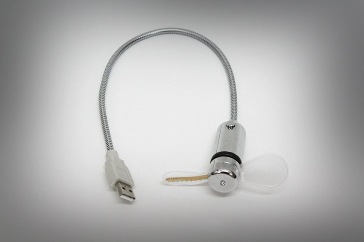 USB Powered Fan Clock
