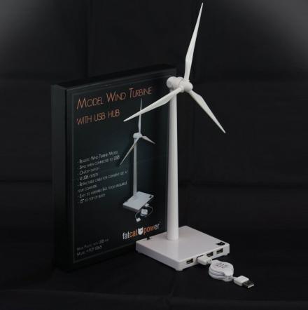 USB Powered Mini Desktop Wind Turbine