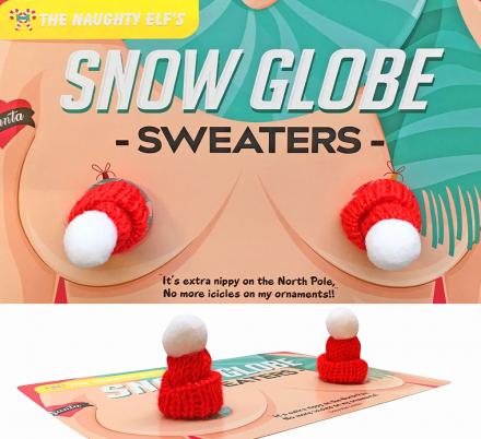 When The Weather Gets Nippy You Can Now Get Sweaters For Your…Snow Globes