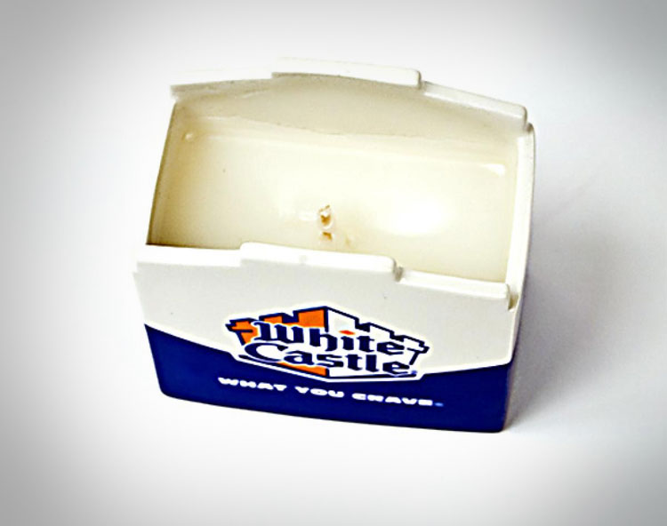 White Castle Slider Scented Candle