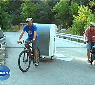 You Can Now Get a Mini Camper Trailer That’s Towed With Your Bicycle
