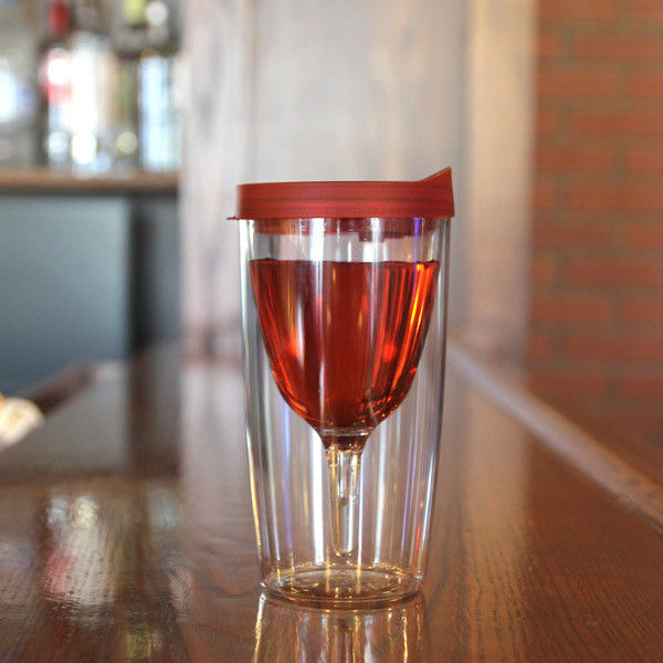 Vino2Go Wine Glass Sippy Cup For Drinking Wine On The Go