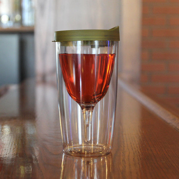 Vino2Go Wine Glass Sippy Cup For Drinking Wine On The Go
