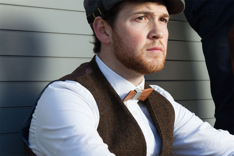 Wooden Bow Tie