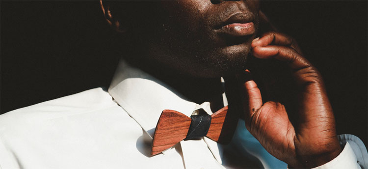 Wooden Bow Tie