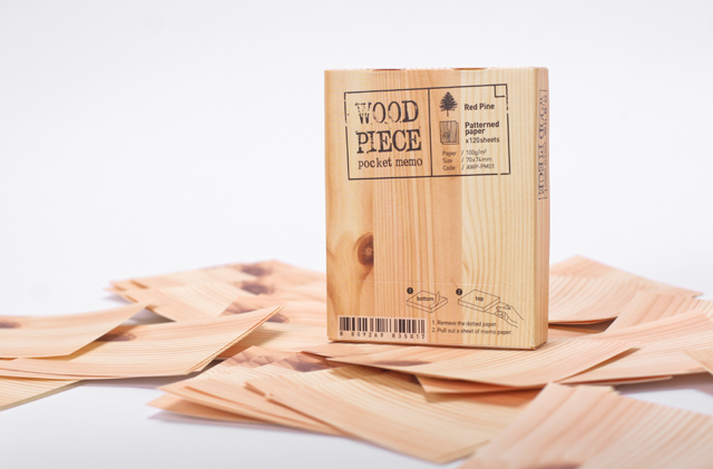 Wood Block Note Pad