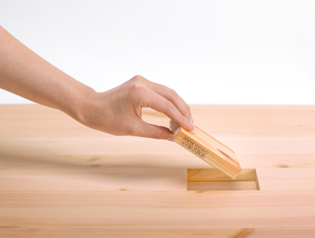 Wood Block Note Pad