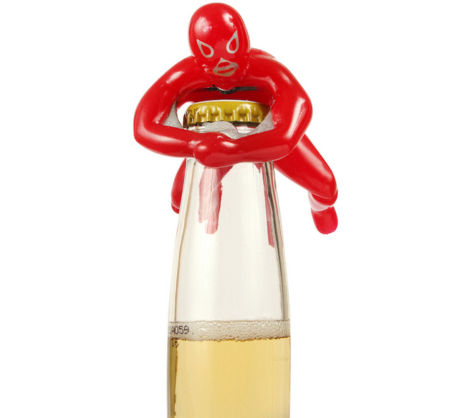 Wrestler Headlock Bottle Opener 1