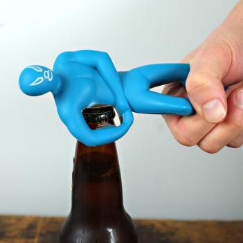 Wrestler Headlock Bottle Opener